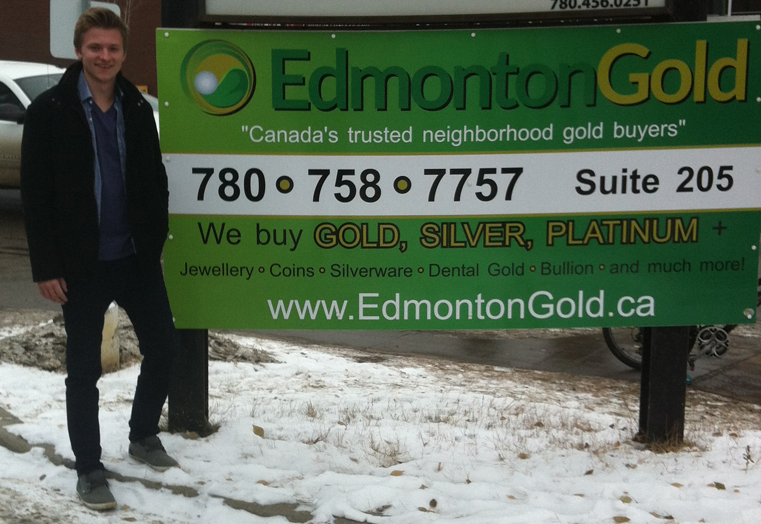 Edmonton Gold manager Chris Gardner